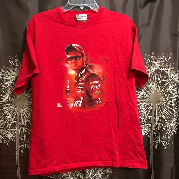 dale earnhardt jr budweiser shirt